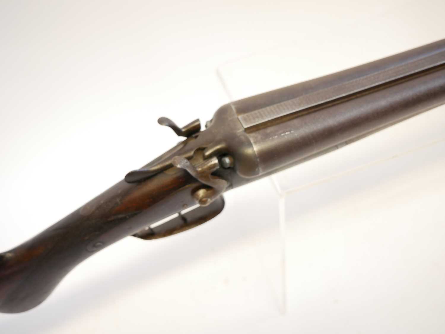 Deactivated 12 bore side by side shotgun with 21inch barrels, serial number 5105. Deactivated to - Image 5 of 14