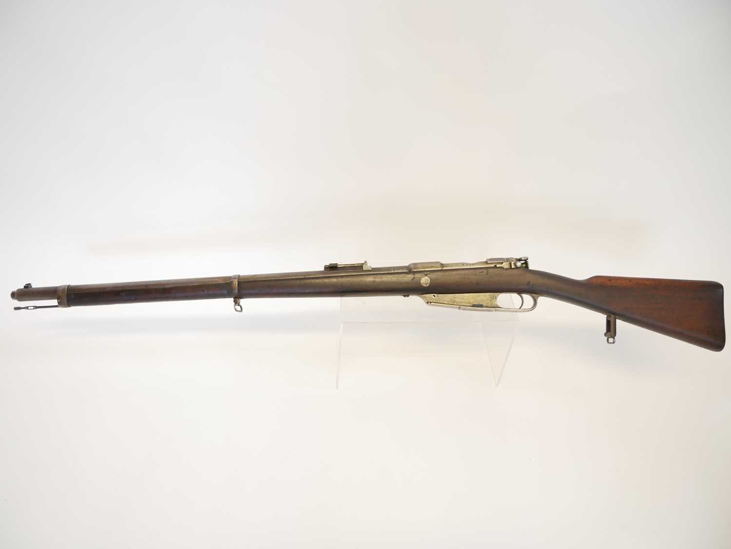 German Danzig G88 7.92 bolt action Commission Rifle, 30 inch barrel with folding ladder sight, - Image 15 of 15