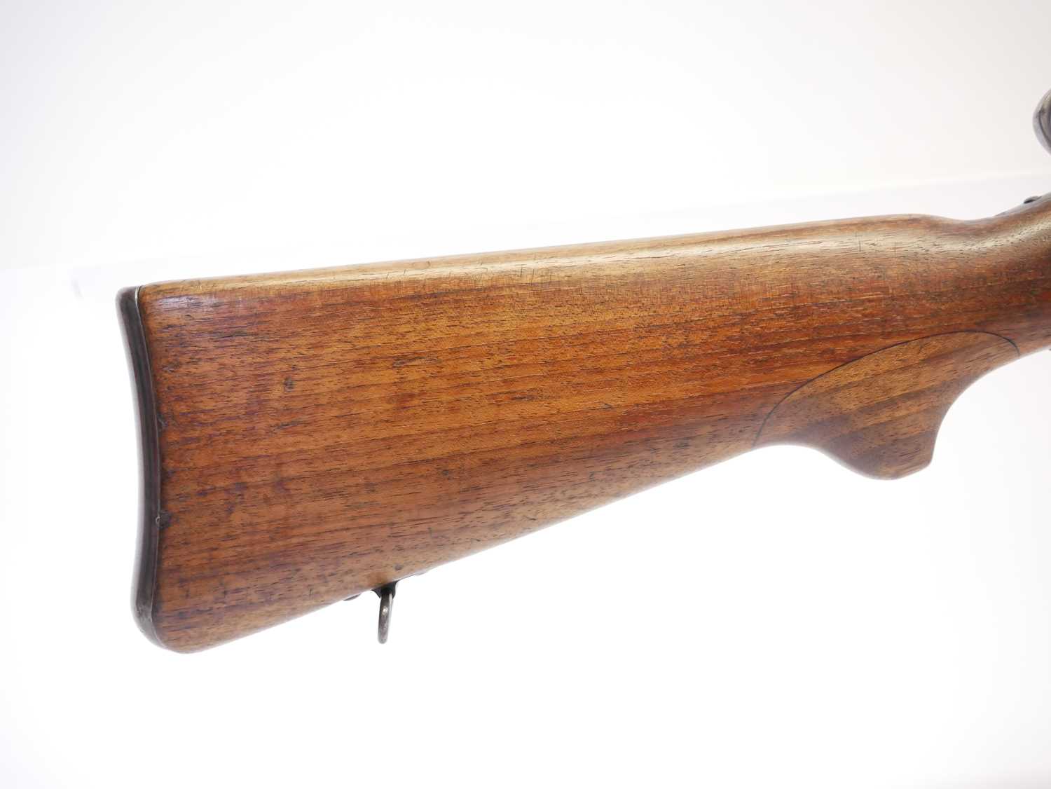 Schmidt Rubin 1896 7.5mm straight pull rifle, matching serial numbers 268510 to barrel, receiver, - Image 3 of 15