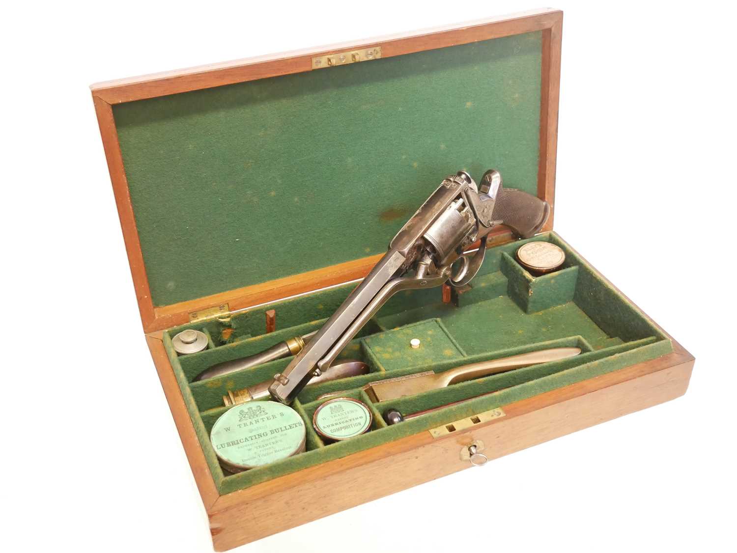 Cased 54 bore percussion revolver - Bild 21 aus 21