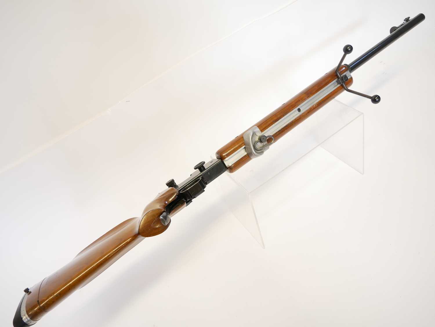 BSA International .22lr Martini target rifle, serial number FG0963, 28 inch barrel, fitted with - Image 7 of 12