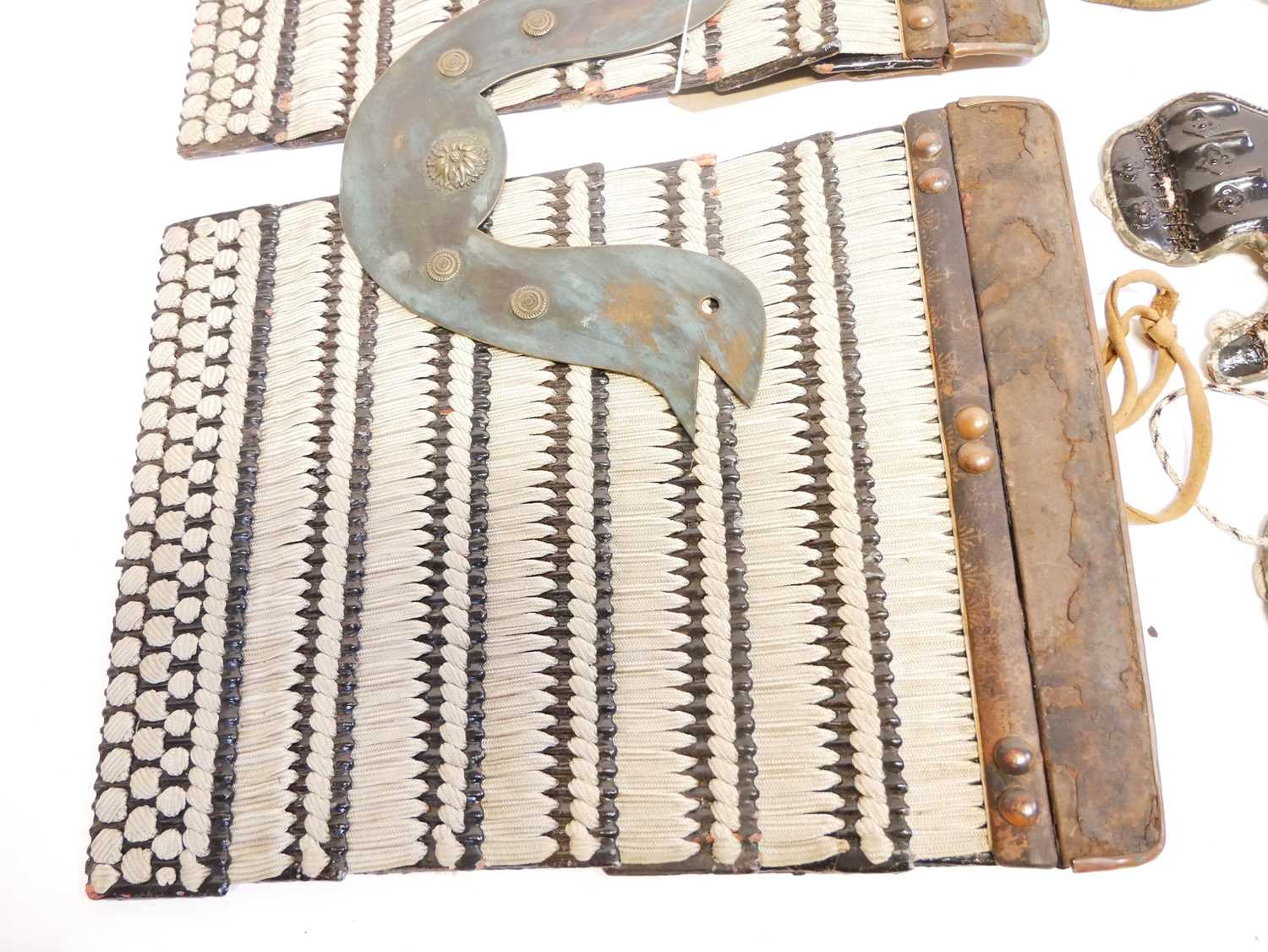 Incomplete set of Japanese Samurai armour. - Image 2 of 16