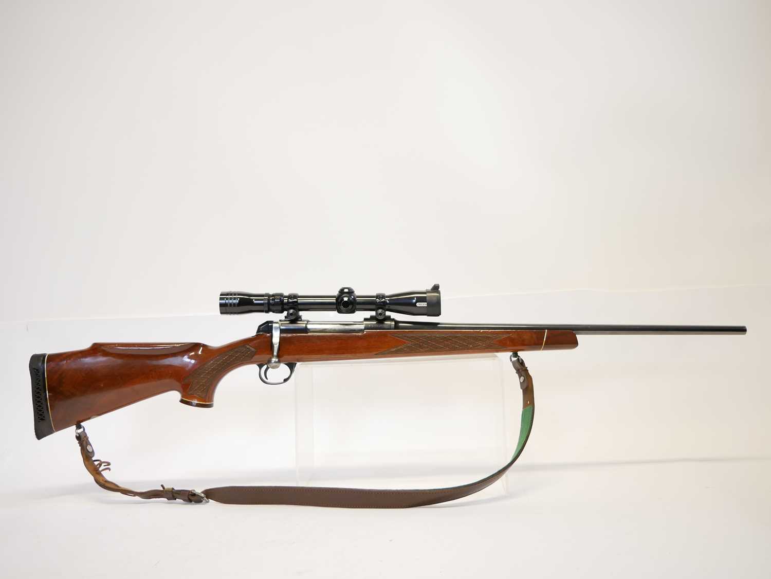 BSA .222 bolt action rifle, serial number 2P3784, 22 inch barrel, chequered stock with rosewood - Image 2 of 13