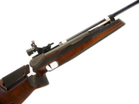 Anschutz Super Air 2002 .177 air rifle for restoration, serial number 021008, the action currently