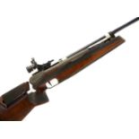 Anschutz Super Air 2002 .177 air rifle for restoration, serial number 021008, the action currently