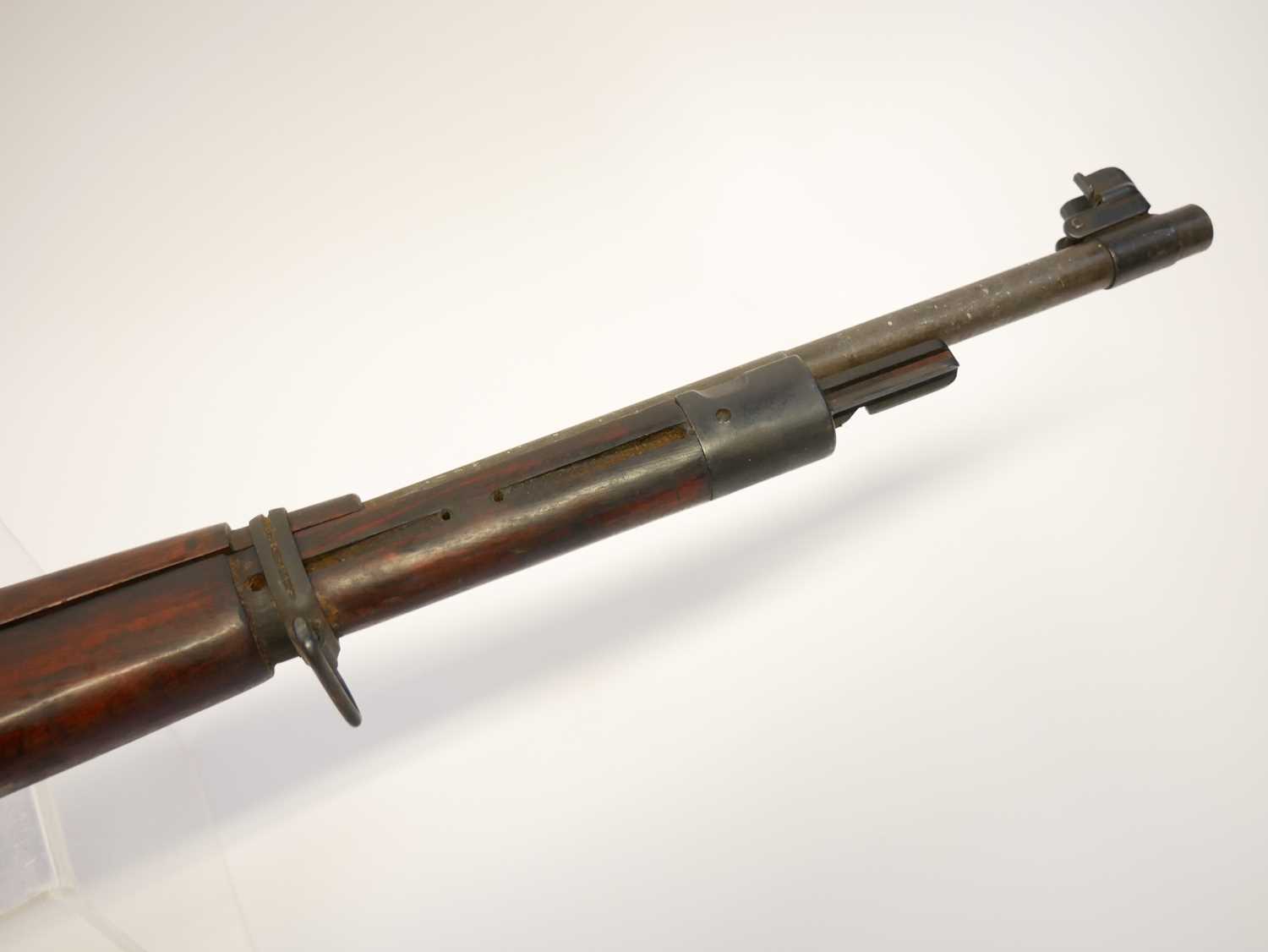 Belgian FN made Mauser .30-06 bolt action rifle, serial number 24953, the bolt with mismatched - Bild 11 aus 17