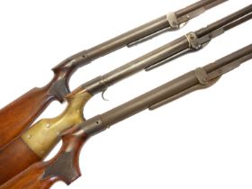 Three .177 air rifles for restoration, to include a Lincoln No.310 c.1905, BSA No.11762 c.1906,