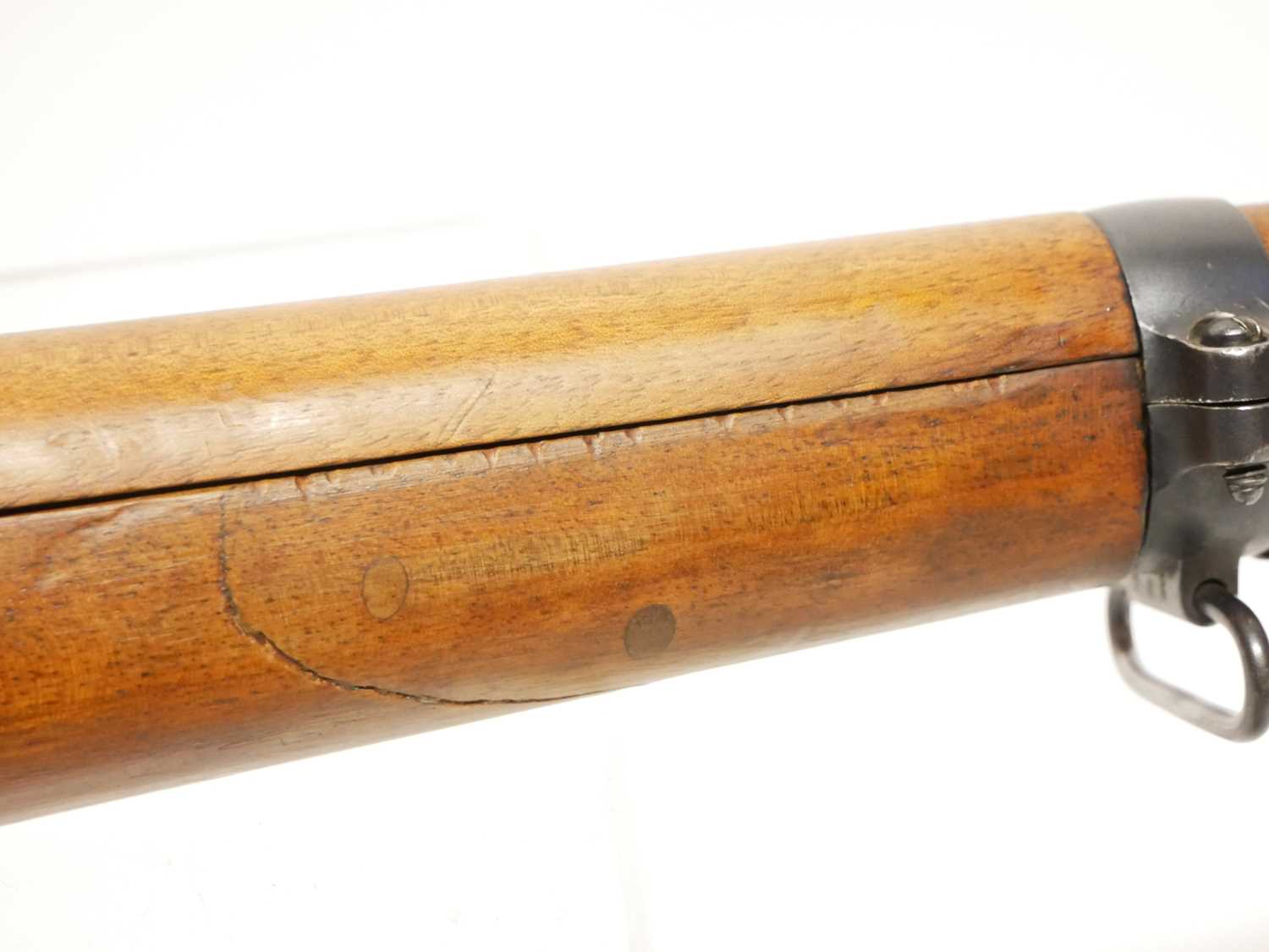 Schmidt-Rubin 7.5x53.5mm Kadett Model 1897 straight pull single shot rifle, 23 inch barrel with - Image 7 of 14