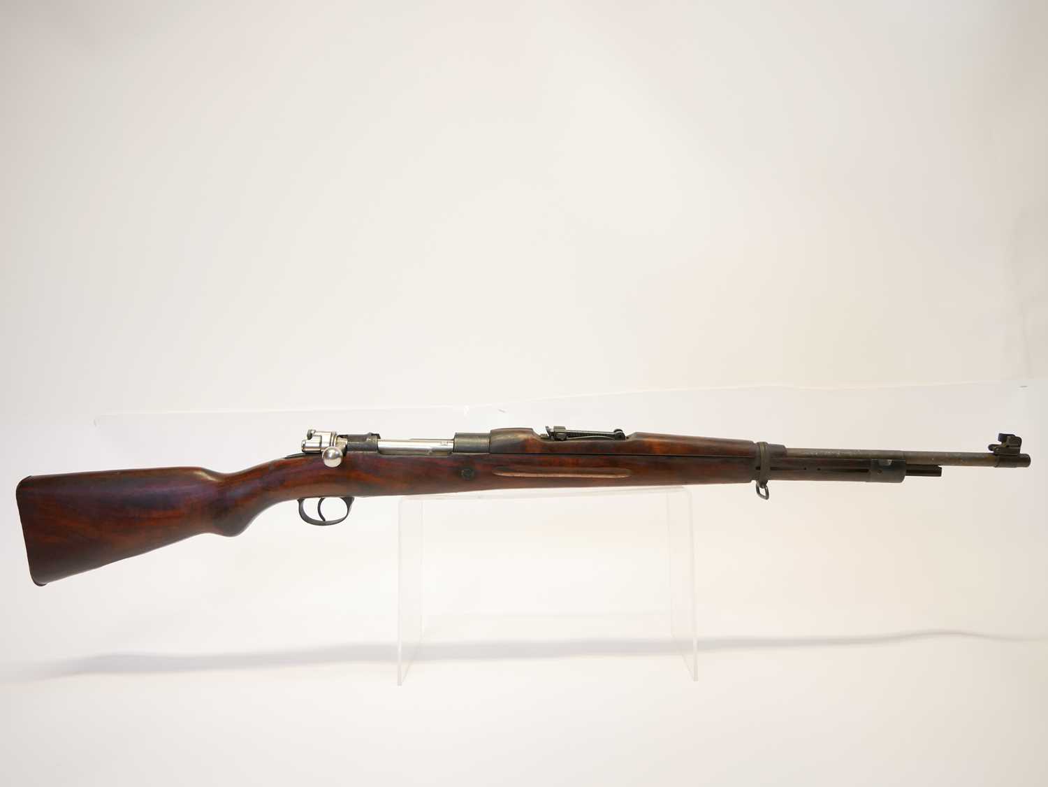 Belgian FN made Mauser .30-06 bolt action rifle, serial number 24953, the bolt with mismatched - Bild 2 aus 17