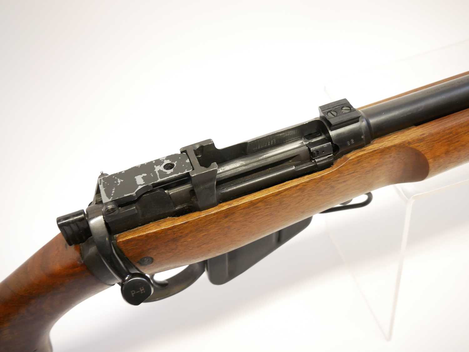 Parker Hale Model T4 bolt action 7.62x51 rifle, serial number 82, 26inch heavy profile barrel, the - Image 5 of 12