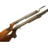 Two air rifles for restoration, to include a Lincoln Jeffries .177 underlever rifle serial number