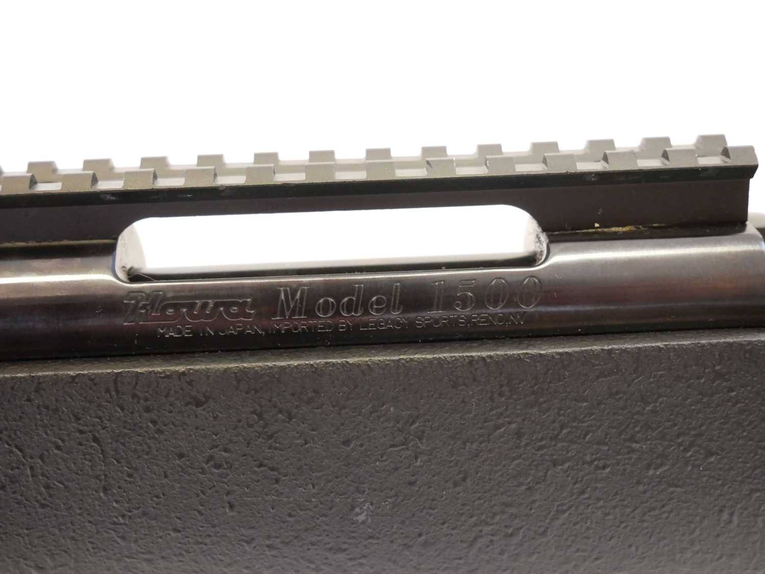 Howa .308 bolt action rifle and moderator, serial number B316914, model 1500 with 20 inch barrel, - Image 10 of 13