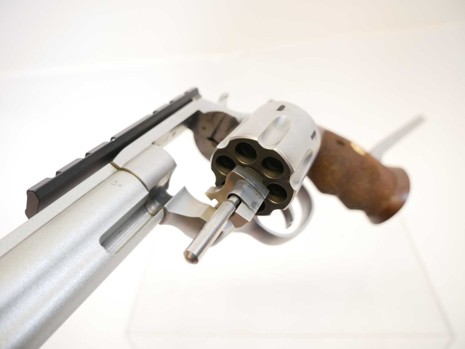 Alfa Brno .357 long barrel revolver, serial number 7351200627, 12 inch barrel, fitted with Picatinny - Image 9 of 13