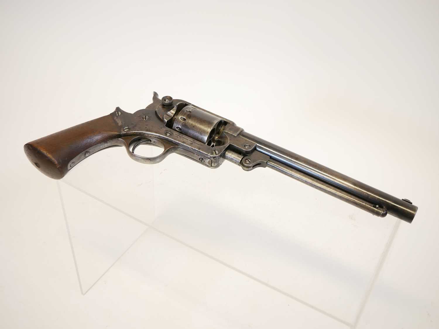 Starr Arms .44 model 1863 percussion single action revolver, serial number 38484 to cylinder only - Image 2 of 13