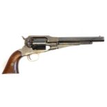 Remington 1858 New Model Army .44 percussion revolver, serial number 30138, 7.5 inch octagonal