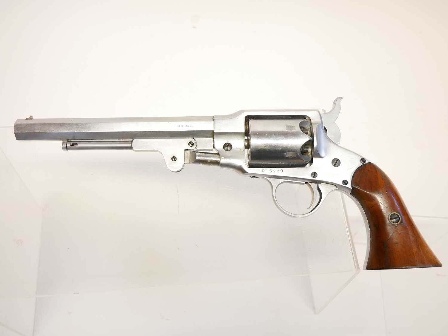 Euro Arms Rogers and Spencer .44 revolver, serial number 015239, with 7.5 inch octagonal barrel, - Image 7 of 11