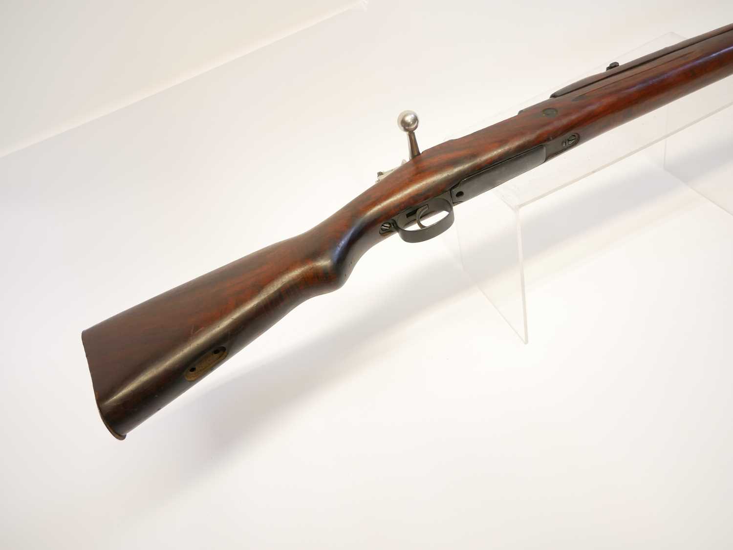 Belgian FN made Mauser .30-06 bolt action rifle, serial number 24953, the bolt with mismatched - Bild 12 aus 17