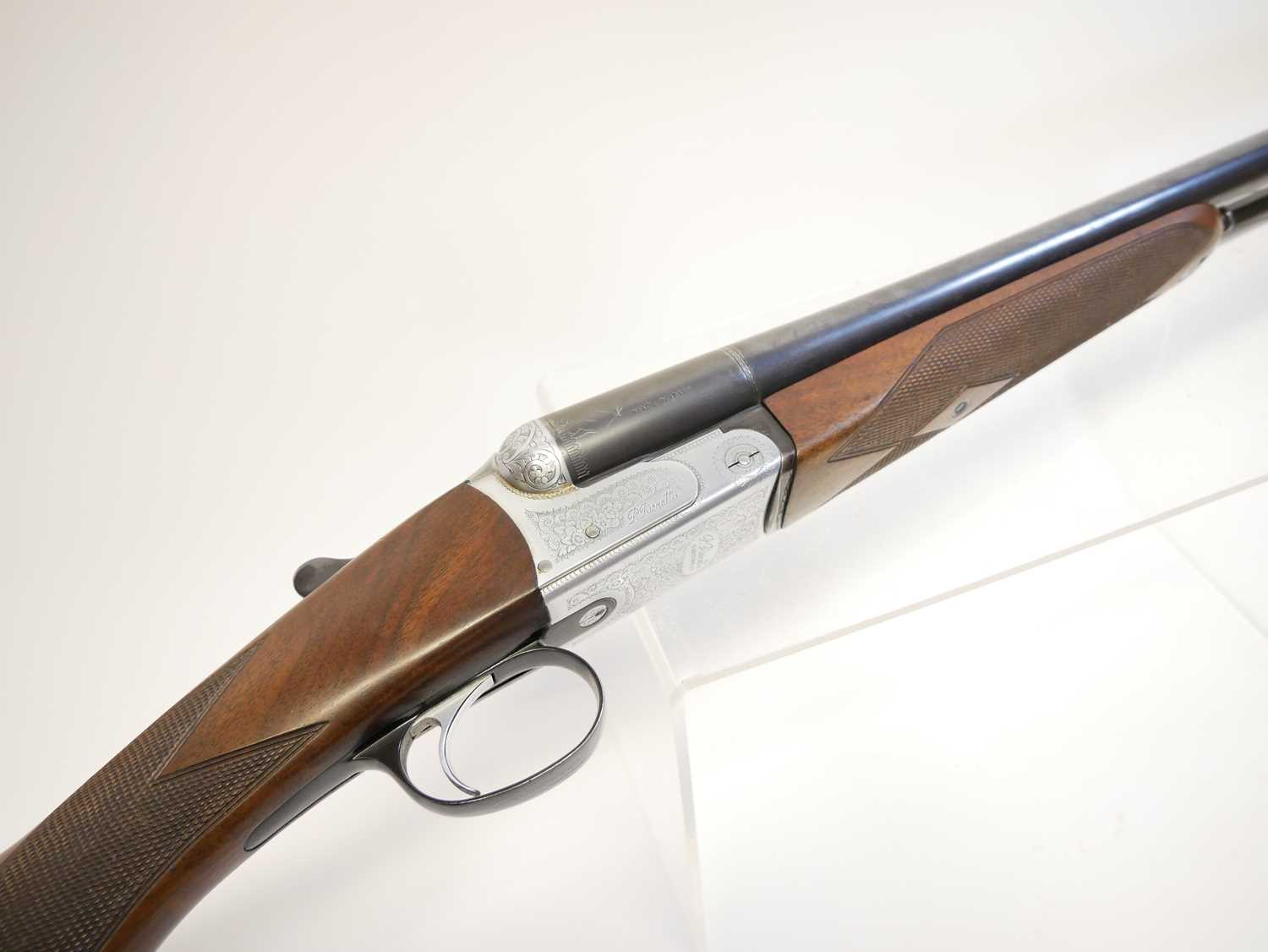 Beretta 12 bore side by side Model 626E shotgun, serial number A40366A, 28inch barrels with half and - Image 6 of 15