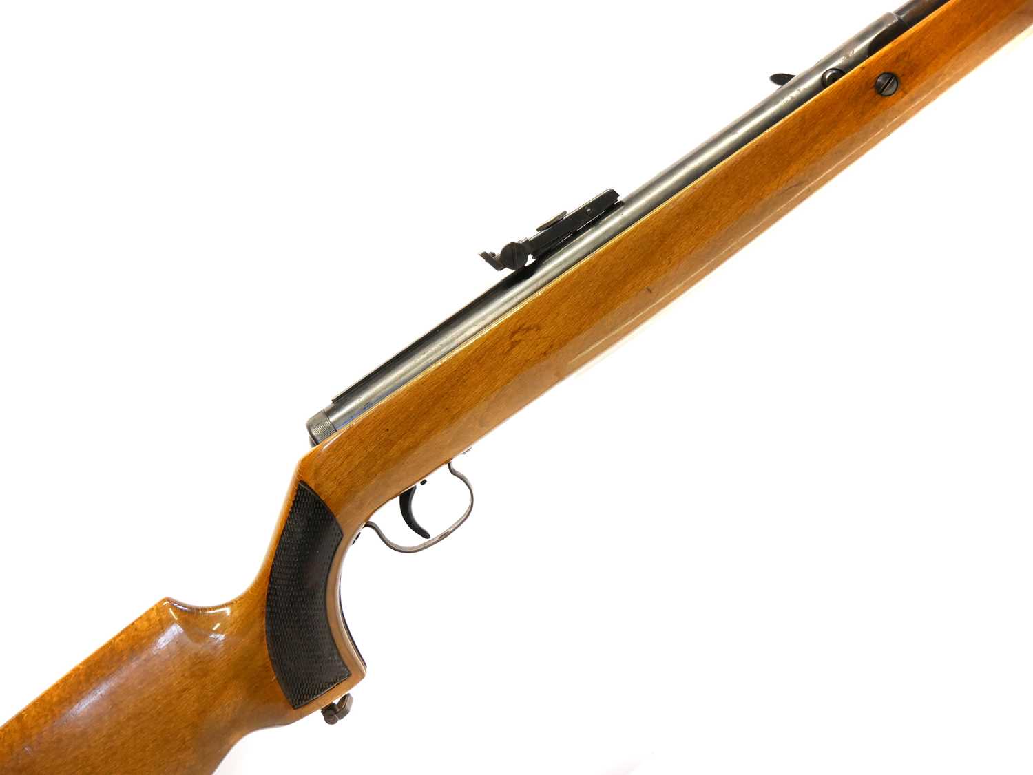 Original model 50 .22 air rifle, serial number 71371623, 18.5 inch barrel with tunnel front sight