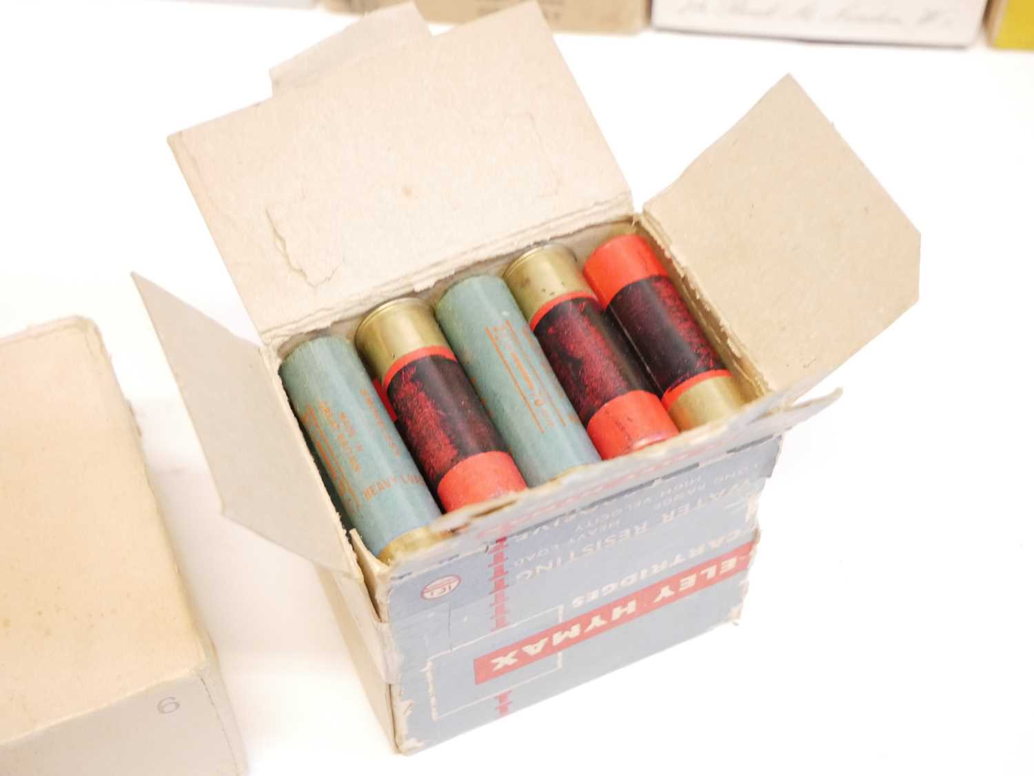 Vintage 12 bore shotgun ammunition, to include ten boxes, and two part boxes, 287 rounds in total, - Image 2 of 11