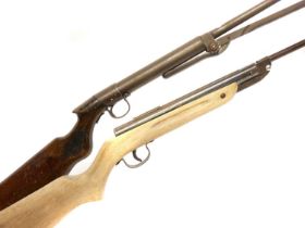Two air rifles, to include a BSA .177 air rifle serial number L15449 and a Diana G23 .177 air