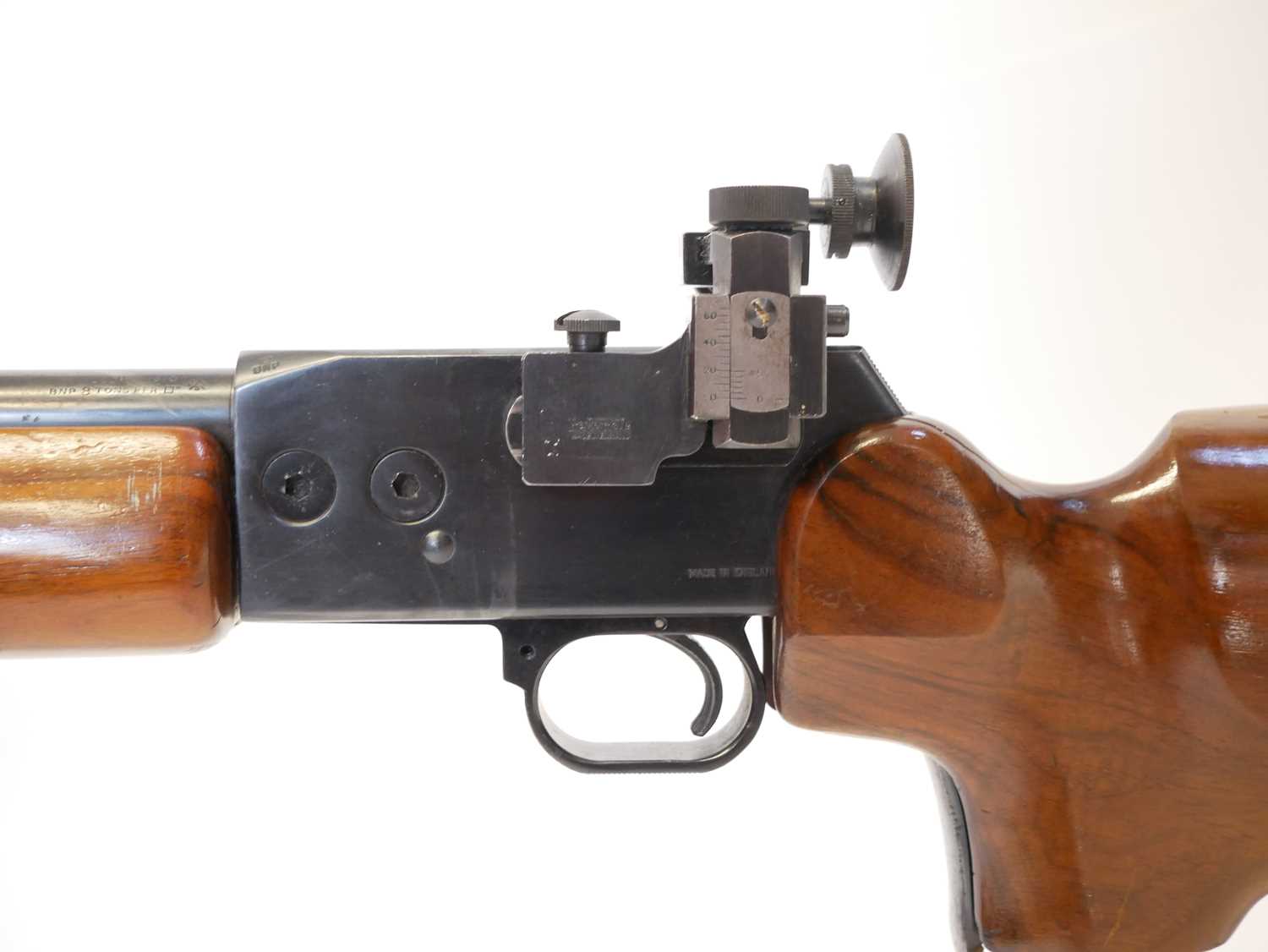 BSA International .22lr Martini target rifle, serial number FG0963, 28 inch barrel, fitted with - Image 9 of 12