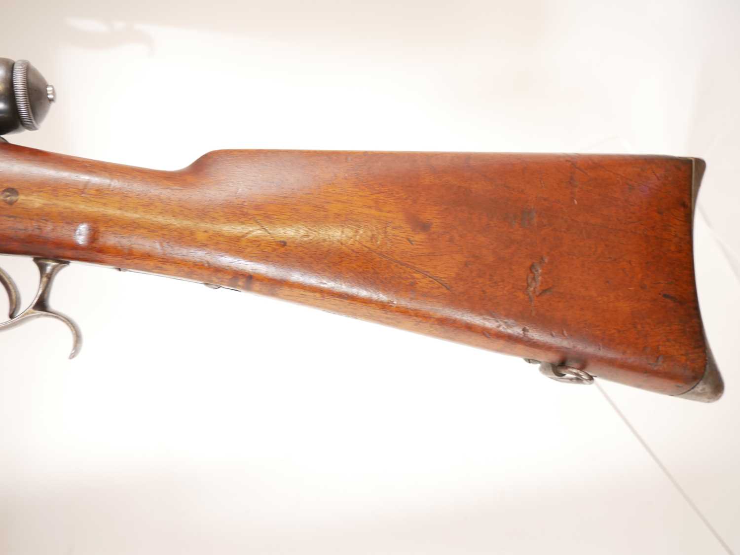 Swiss Vetterli M81 .41 Swiss centrefire bolt action rifle, 32inch barrel secured by one band and - Image 12 of 17