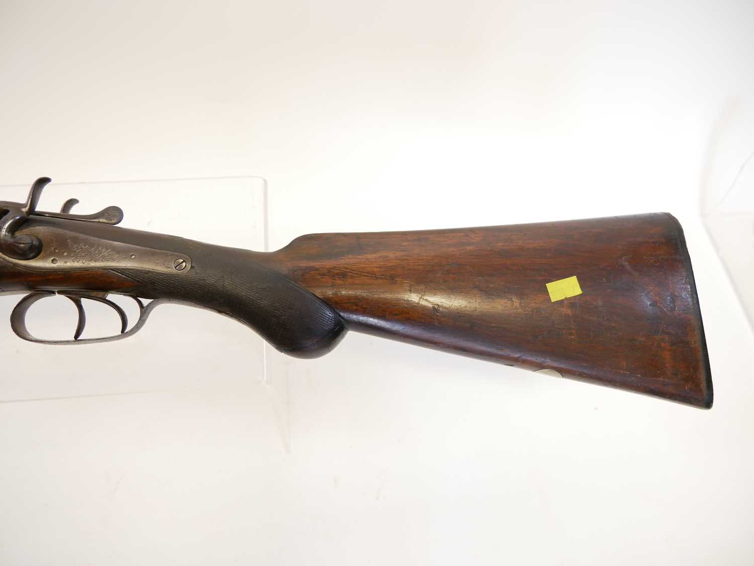Deactivated 12 bore side by side shotgun with 21inch barrels, serial number 5105. Deactivated to - Image 8 of 14