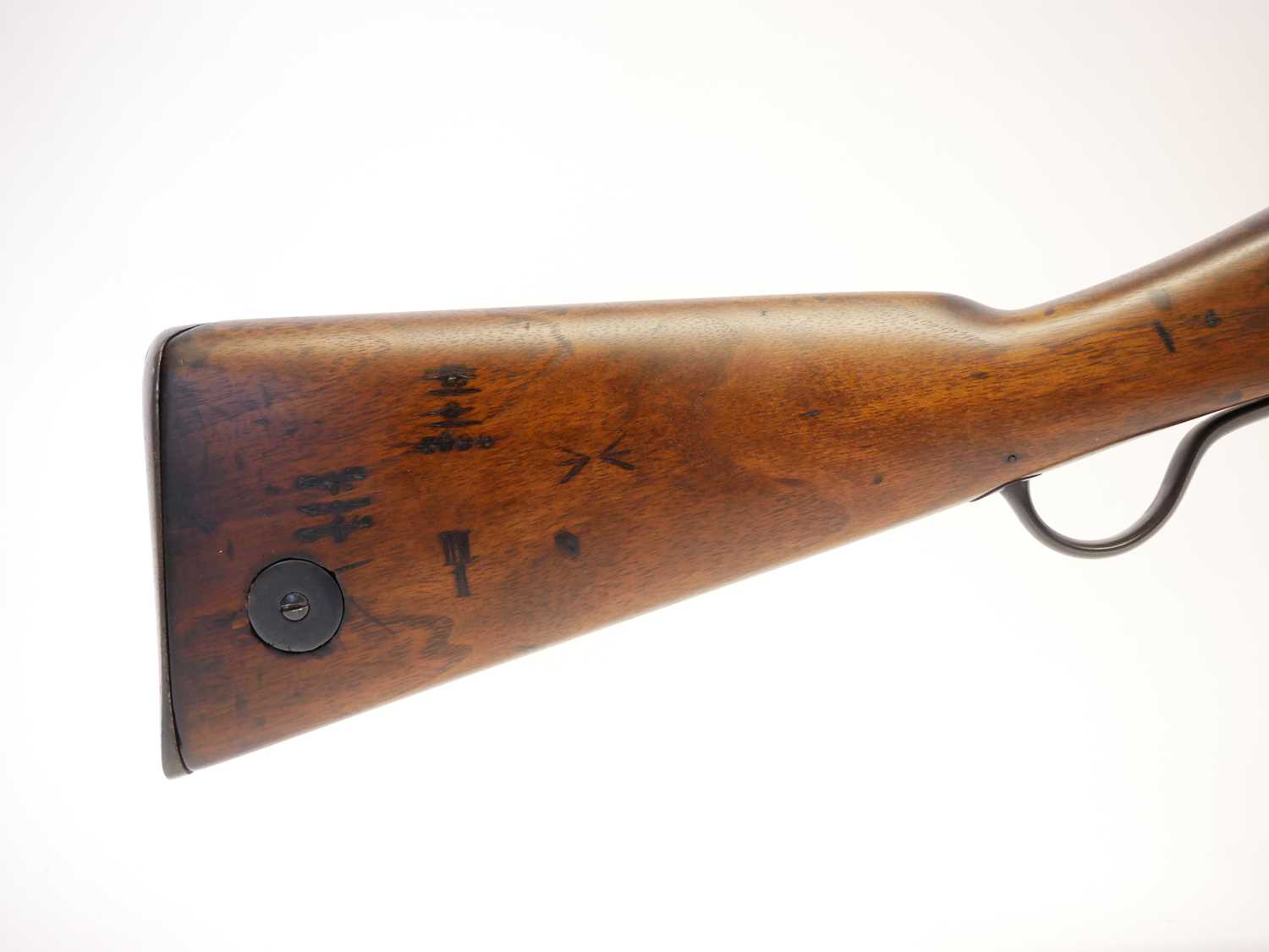 Enfield Martini Henry 577/450 Cavalry Carbine IC1, with 20.5 inch barrel (saw cut to the breech) - Image 3 of 18
