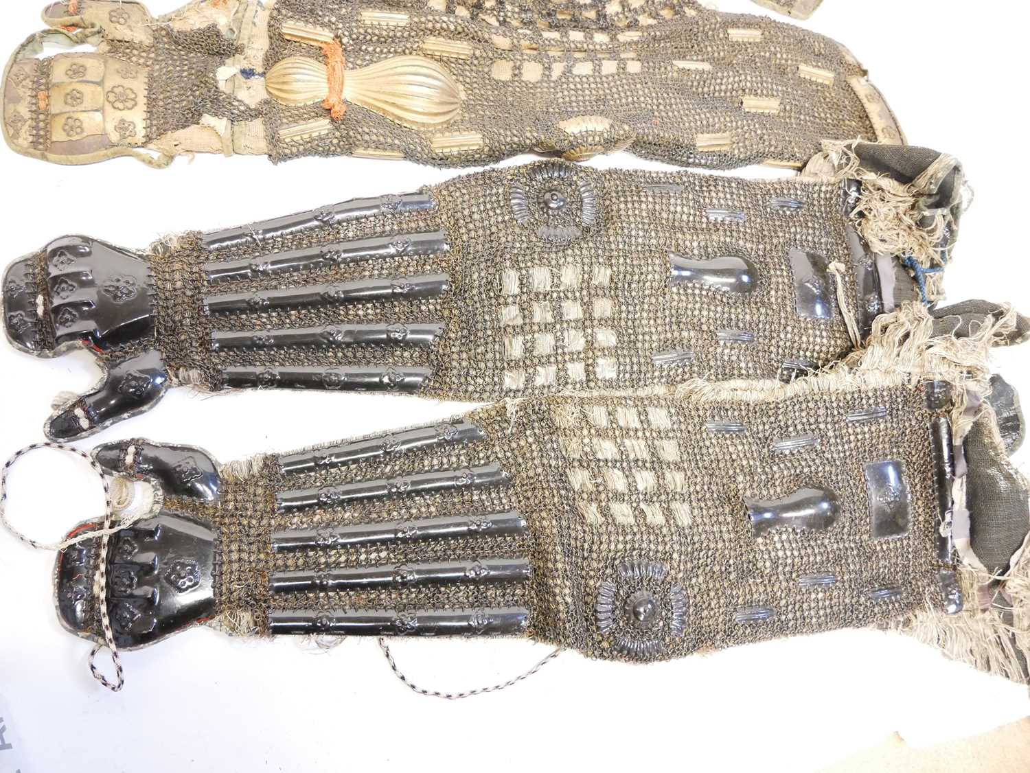 Incomplete set of Japanese Samurai armour. - Image 7 of 16