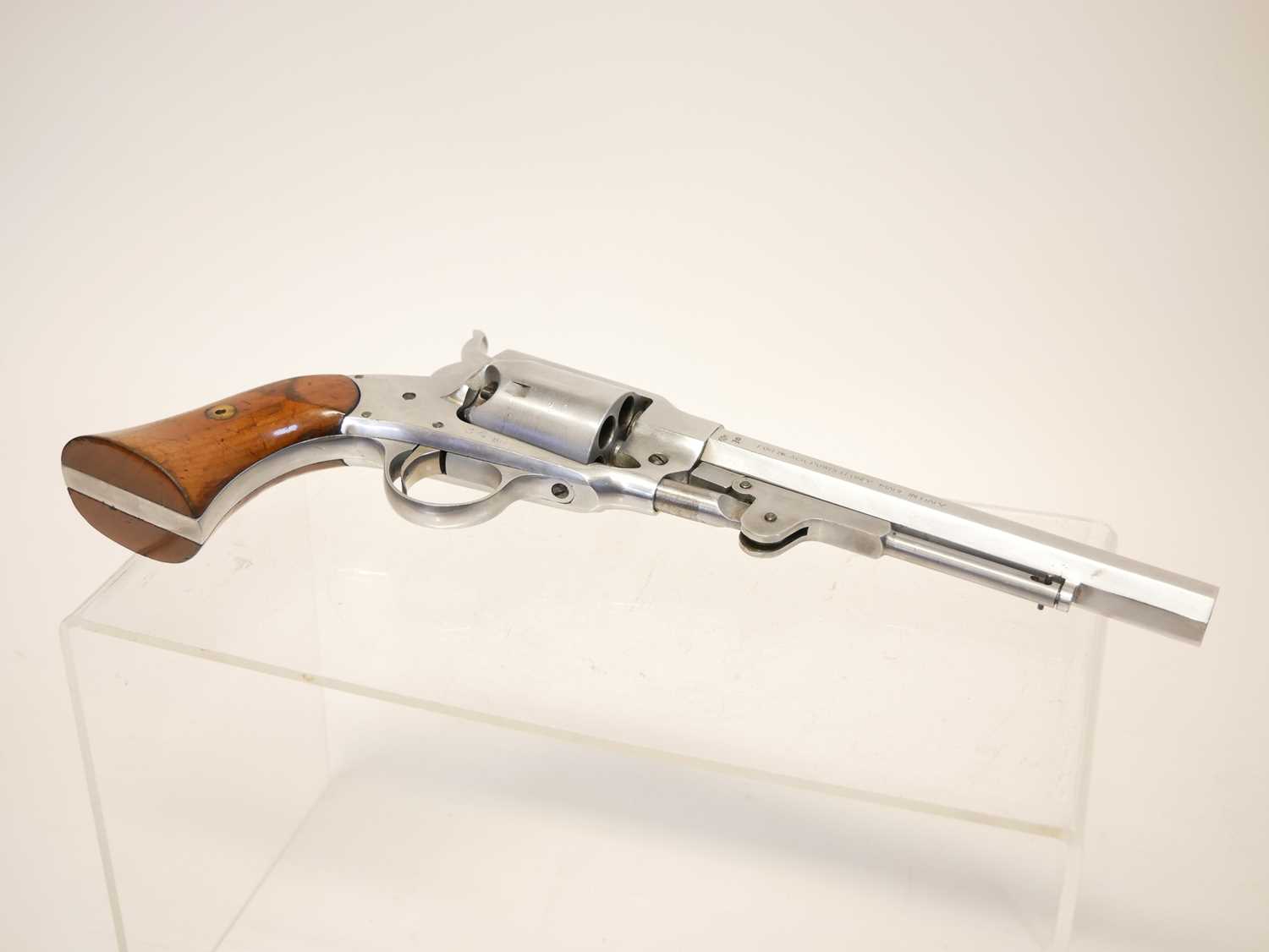 Euro Arms Rogers and Spencer .44 revolver, serial number 015239, with 7.5 inch octagonal barrel, - Image 4 of 11