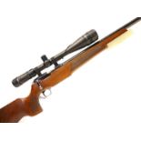 Valmet Standard .22lr bolt action rifle, serial number 11090, 27 inch heavy profile barrel, fitted