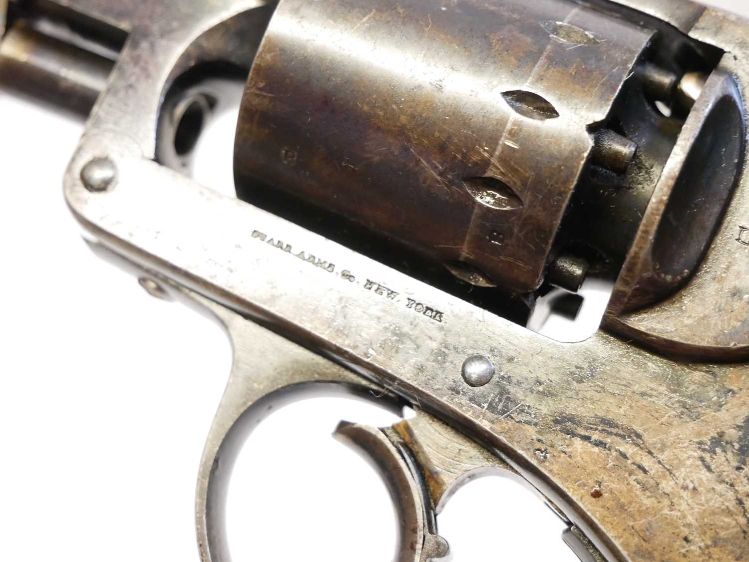 Starr Arms .44 model 1858 percussion double action revolver, serial number 8269 to cylinder only, - Image 7 of 14