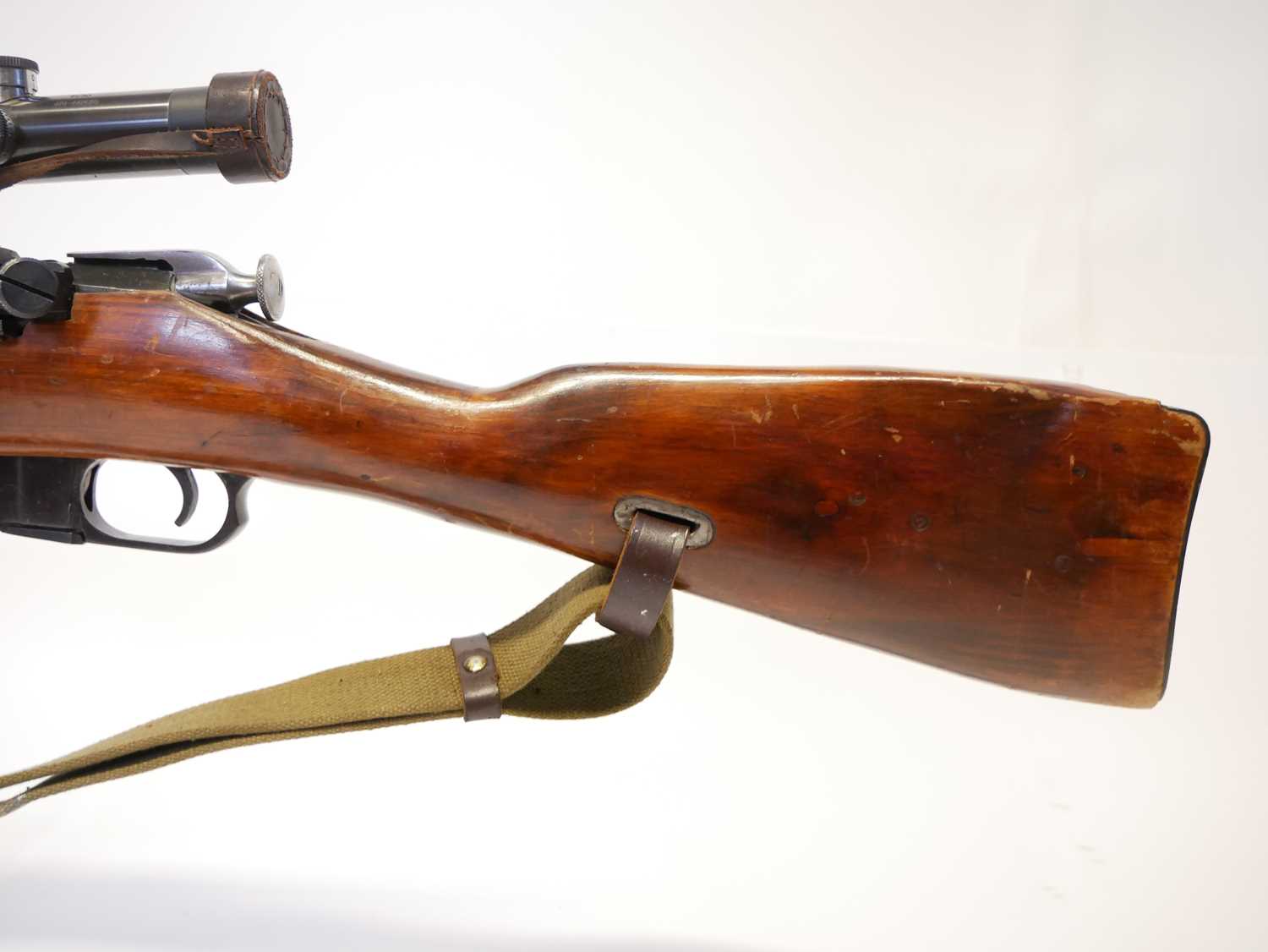 Izhevsk Mosin Nagant 7.62x54R bolt action rifle built up to be a sniper rifle, serial number K3181 - Image 14 of 19