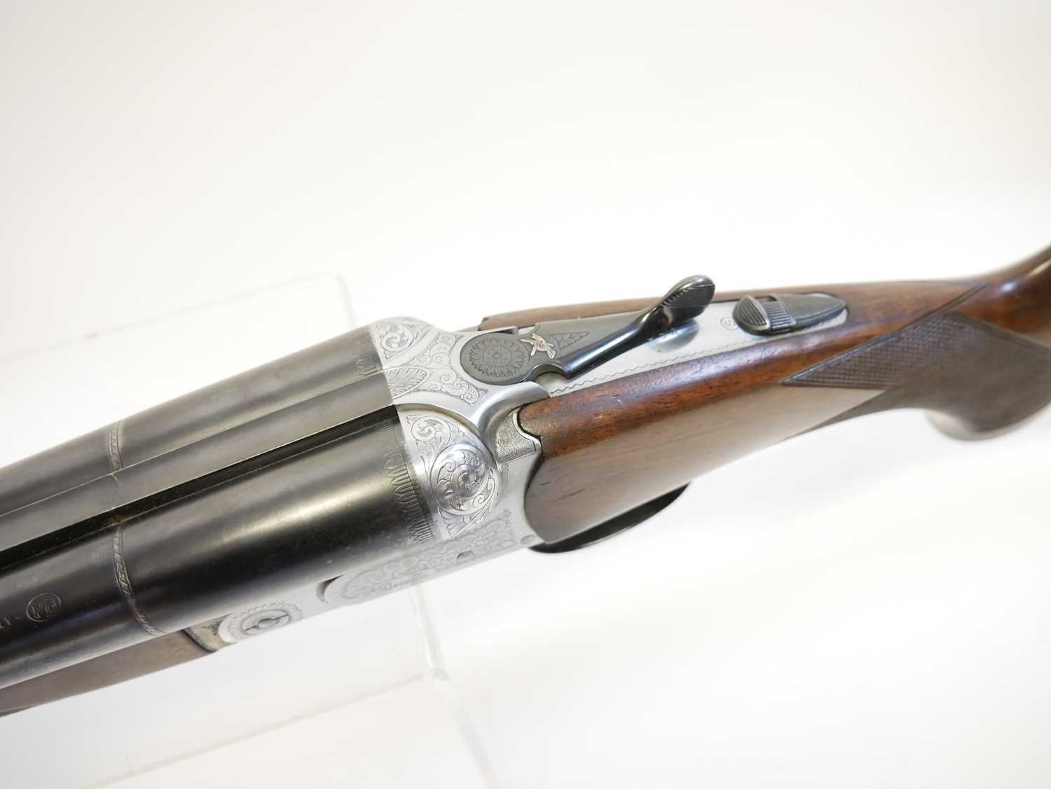 Beretta 12 bore side by side Model 626E shotgun, serial number A40366A, 28inch barrels with half and - Image 10 of 15