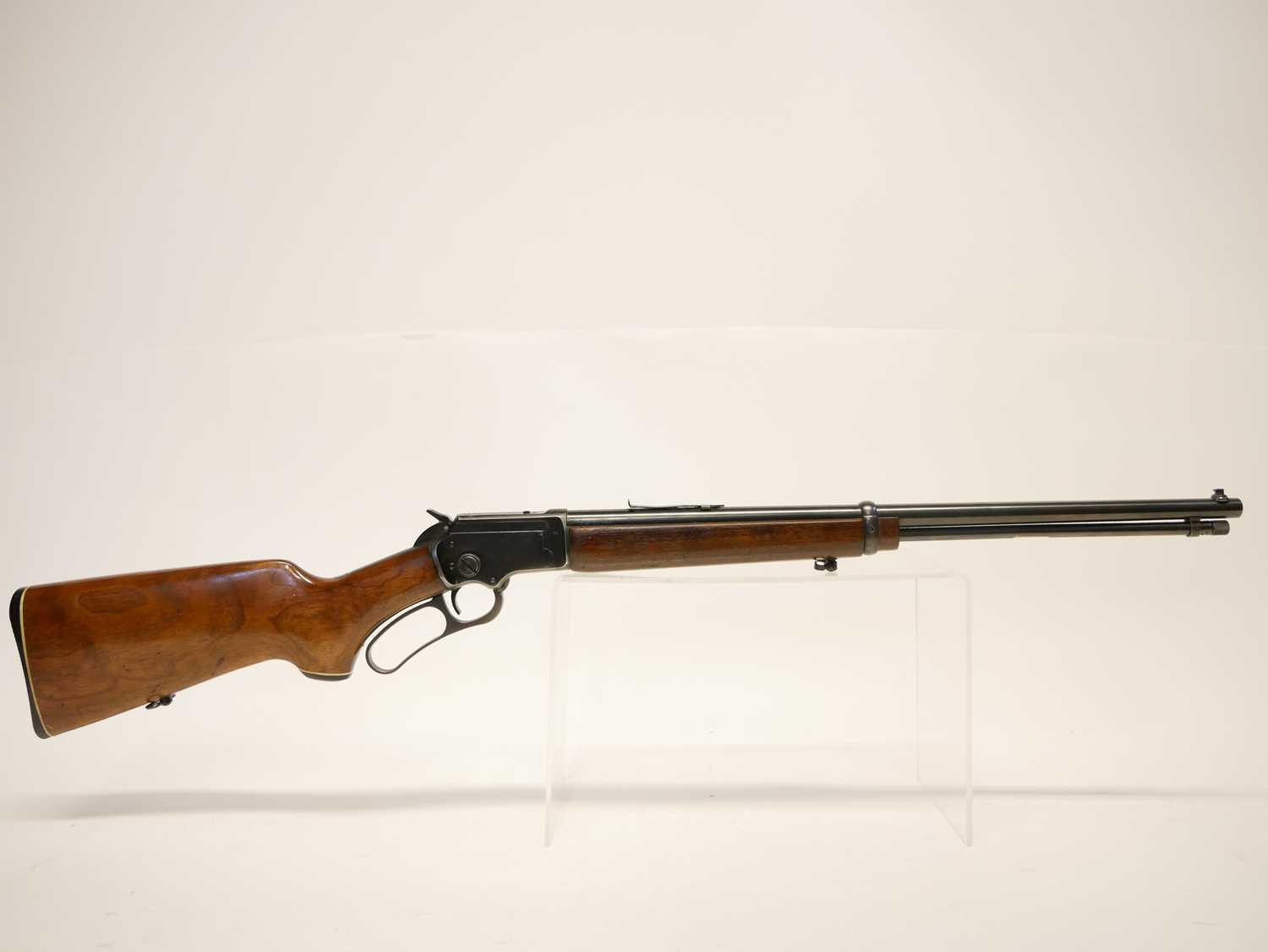 Marlin model 39D .22lr lever action rifle, serial number 71-71150, 20inch barrel with full length - Image 2 of 12