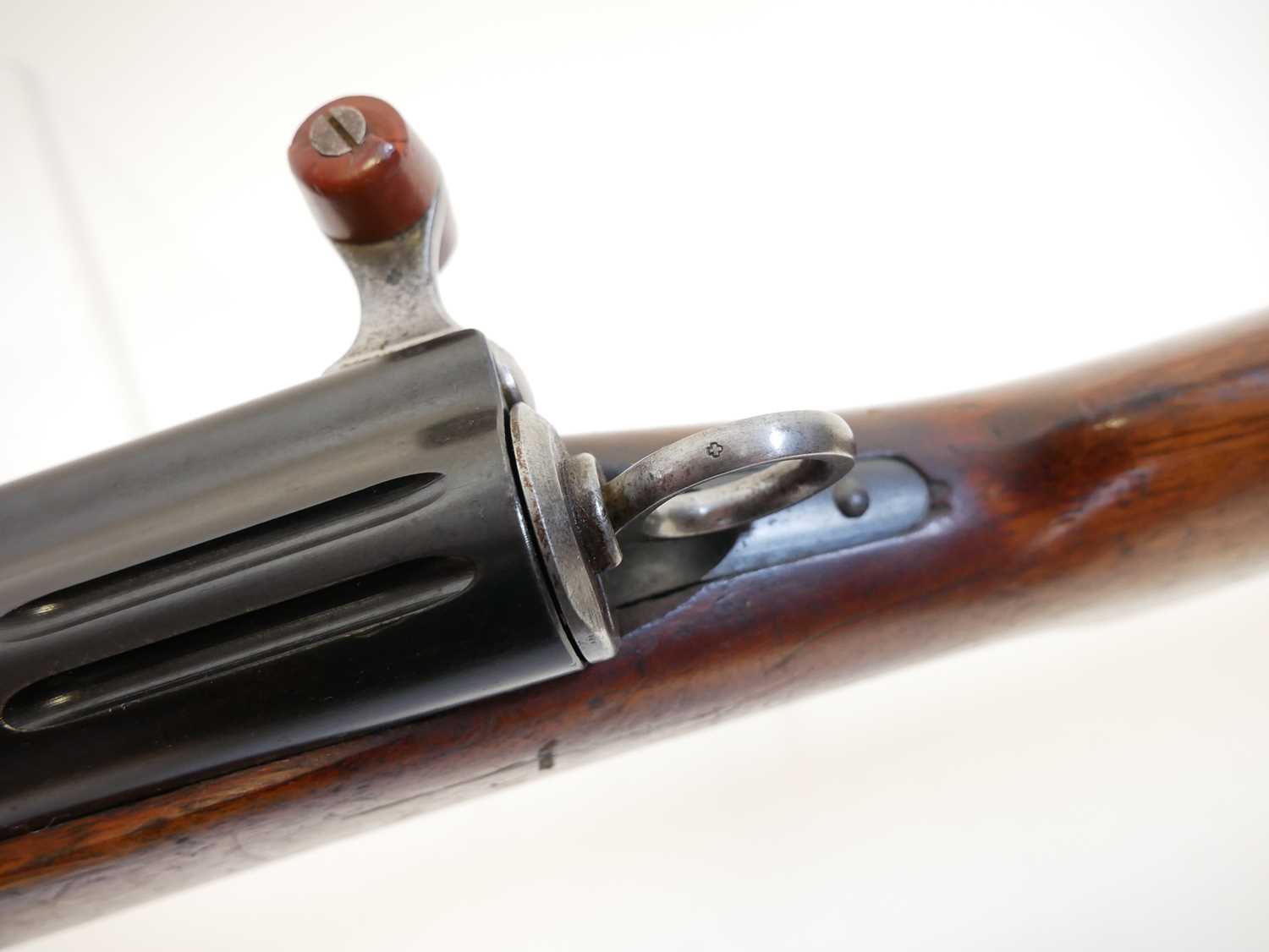 Schmidt Rubin 1896/ 1911 7.5mm straight pull rifle, matching serial numbers 314149 to barrel, - Image 16 of 20