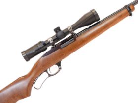 Ruger .44 Magnum lever action rifle, serial number 640-06804, model Ninety-Six, 18inch barrel, one