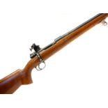 Fultons Mauser 7.62 x 51 bolt action rifle, serial number EA14399, 28inch heavy profile barrel,