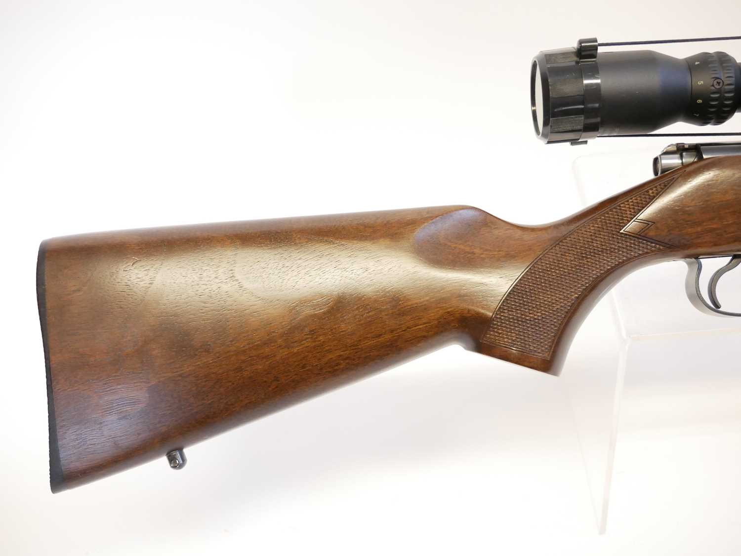 Left hand CZ 452-2E ZKM .22lr bolt action rifle, serial number A419039, 22inch barrel, ten and - Image 9 of 12