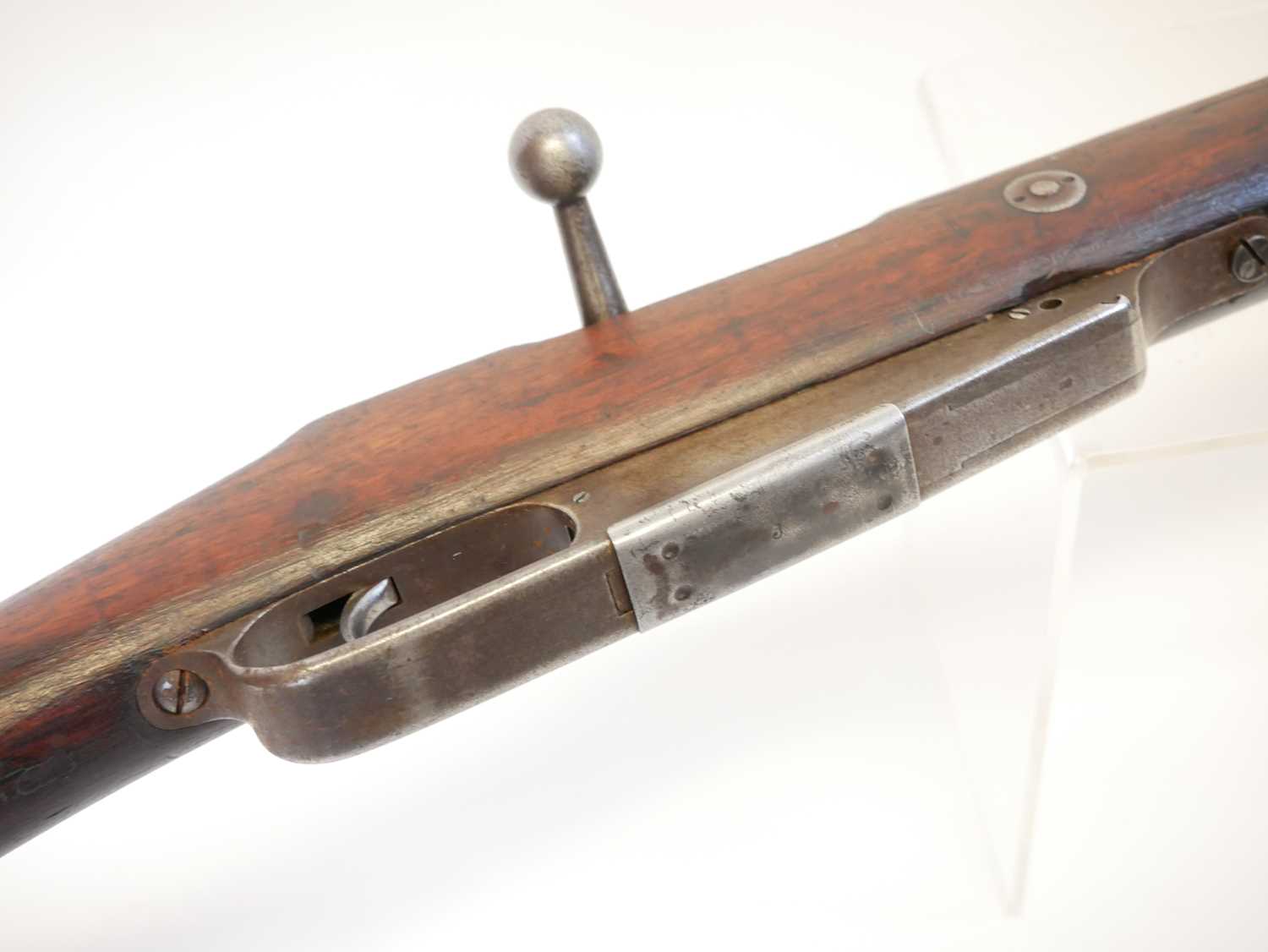 German Danzig G88 7.92 bolt action Commission Rifle, 30 inch barrel with folding ladder sight, - Image 10 of 15