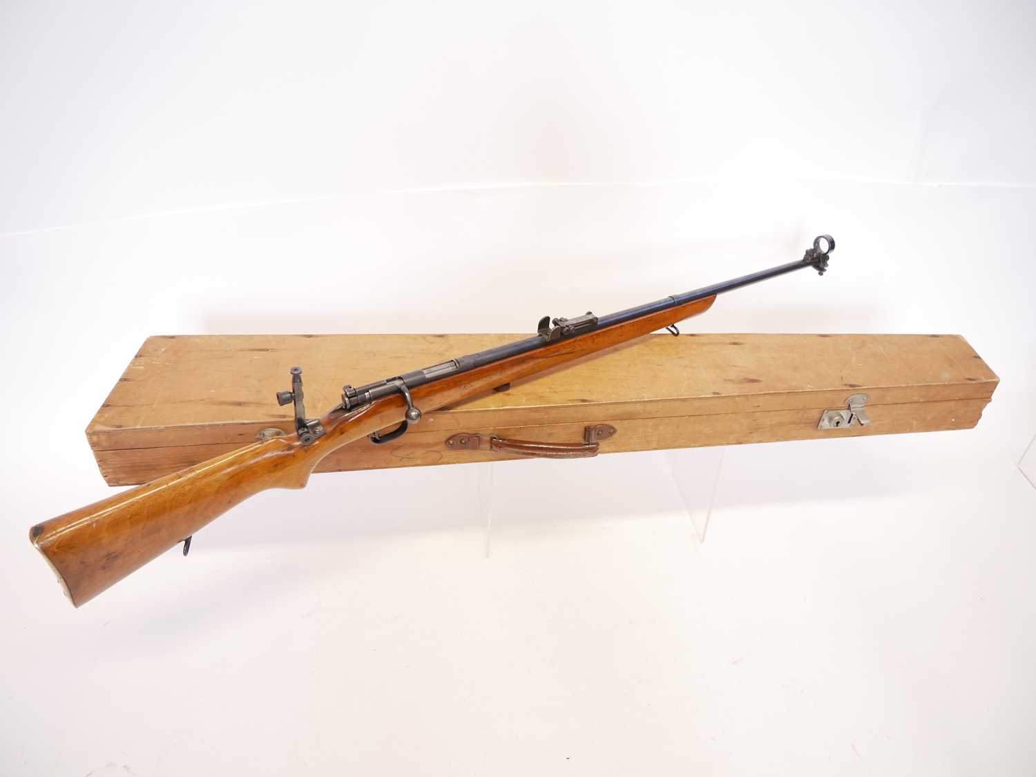 Rare Galilean Magnifying Sighted BSA .22lr bolt action 1907 pattern Cadet / training rifle, serial - Image 18 of 20