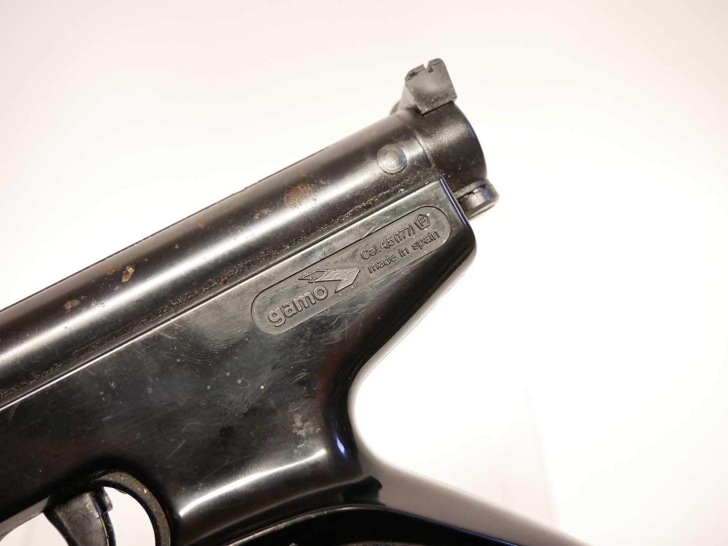 Gamo .177 air pistol, 7inch barrel with underlever, serial number 760229. No licence required to buy - Image 4 of 6