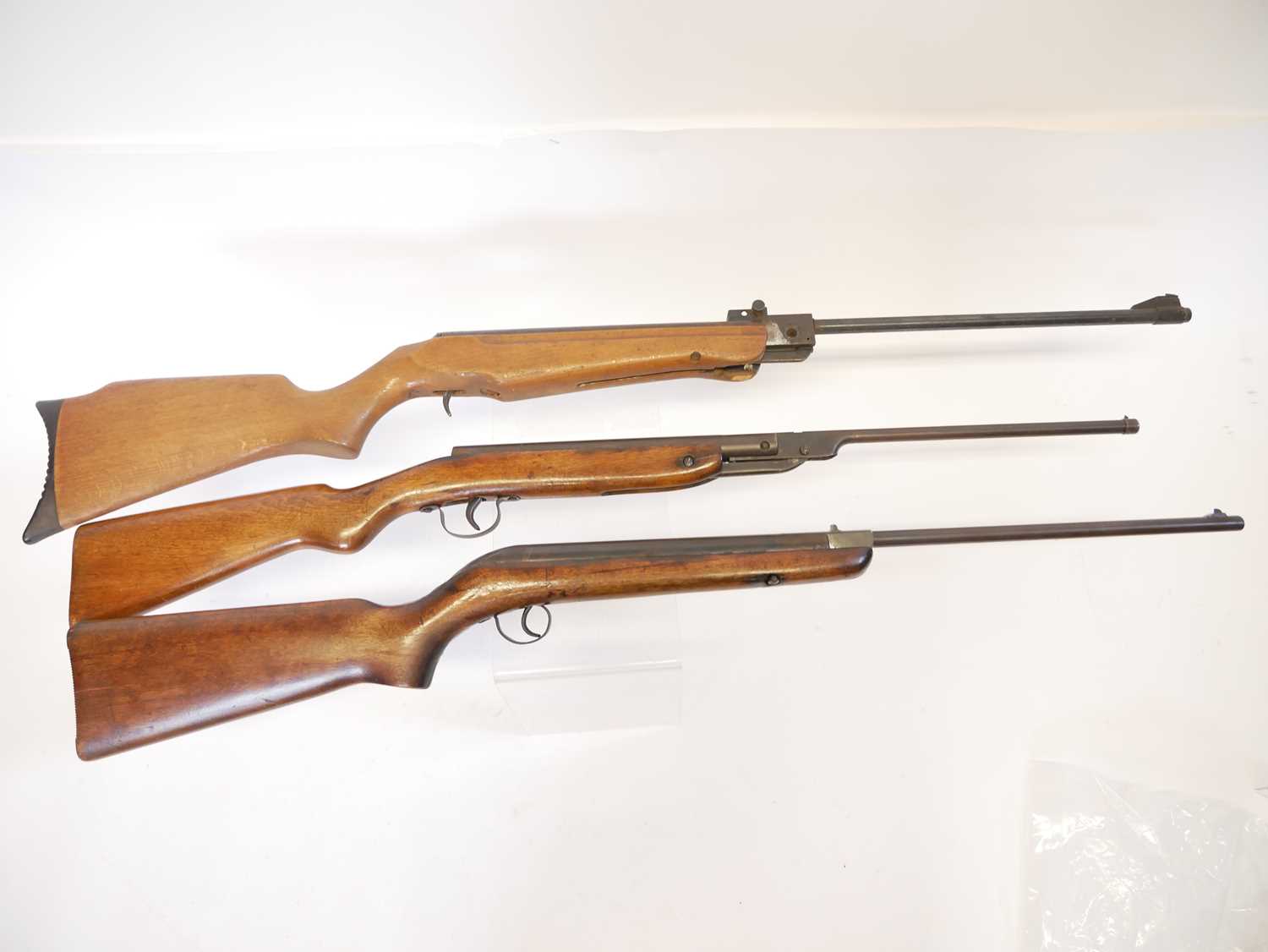 Three air rifles for restoration and a collection of spares, to include a .177 BSA Cadet serial - Image 2 of 14