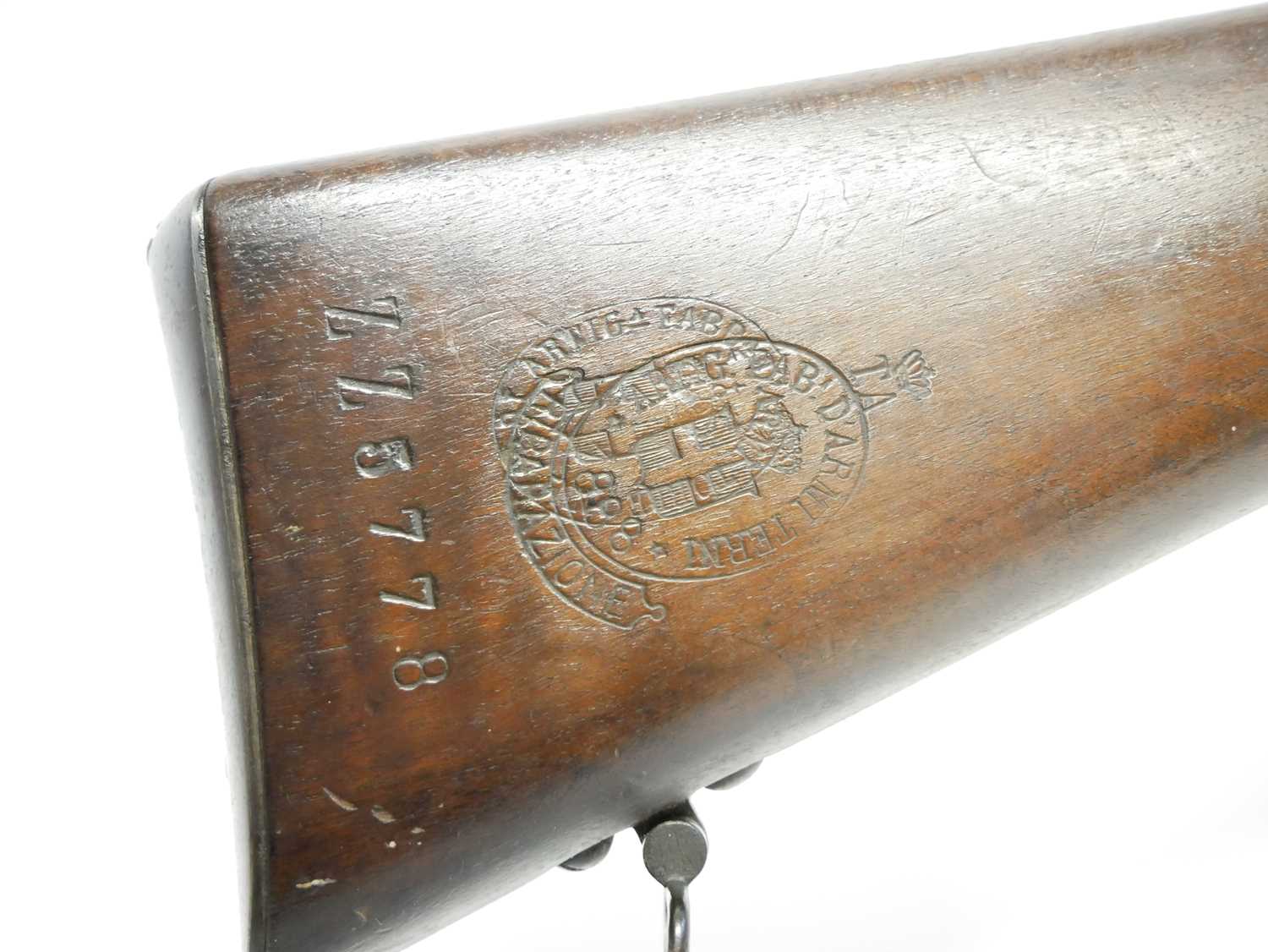 Italian Vetterli M.1870/87 10.35x47R bolt action rifle, serial number 5778, 33.5inch barrel fitted - Image 3 of 17