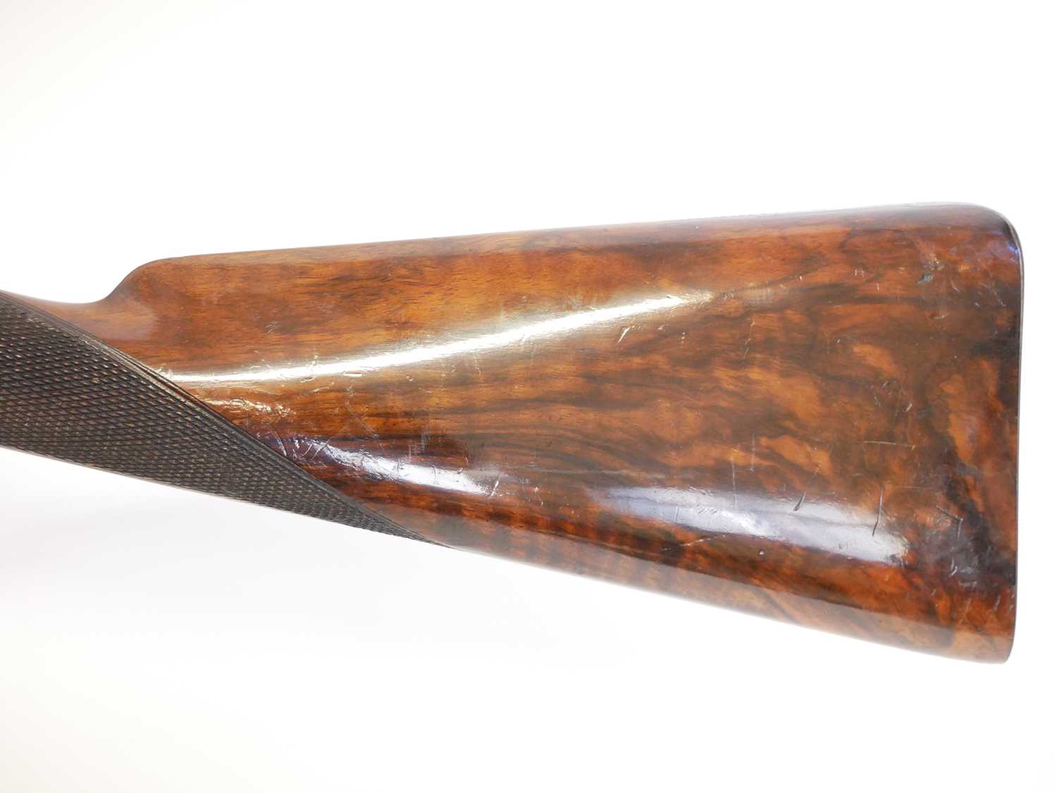 Robert Watmouth of Manchester 14 bore single barrel percussion shotgun, serial number 1033, 31.5 - Image 11 of 15