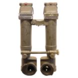 British armoured vehical pair of Periscopic Binoculars, MkII numbered F.V.210352, and No.PB8743.