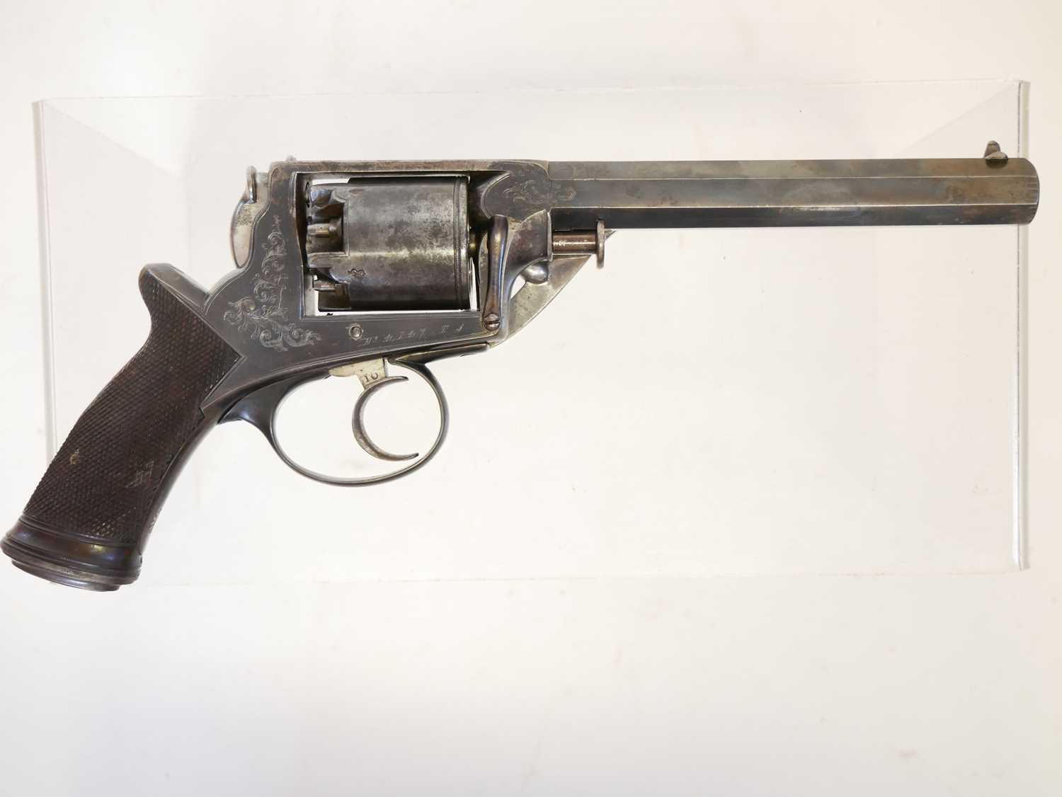 Cased 54 bore percussion revolver - Image 8 of 21