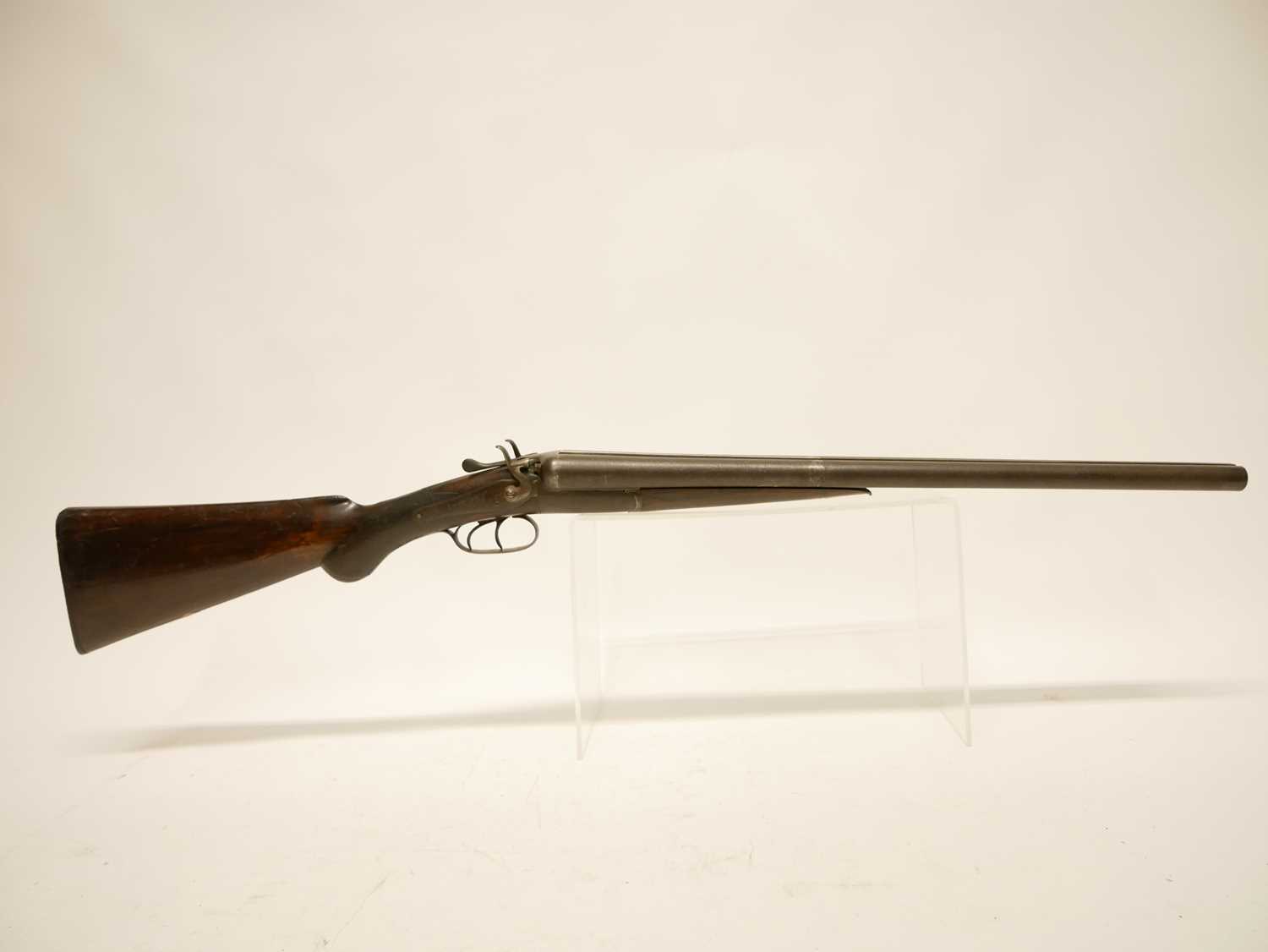 Deactivated 12 bore side by side shotgun with 21inch barrels, serial number 5105. Deactivated to - Image 2 of 14