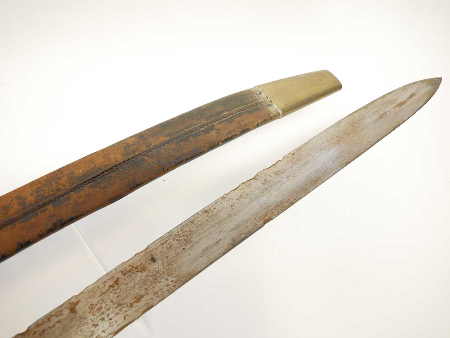 Wilkinson lead cutter No.3 sword, for strength training and feats of swordsmanship, 32.5-inch - Image 8 of 11